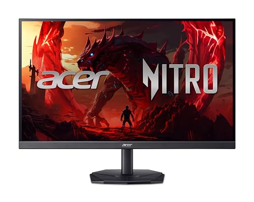 acer Nitro KG242YX1 Gaming Monitor 23,8 Zoll (60 cm Bildschirm) Full HD, IPS, 200Hz, 1ms/0.5ms(GTG,Min.), 2xDP 1.4, 2xHDMI 2.0, AdaptiveSync thumbnail 1