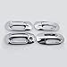 E-Autogrilles Triple Chrome Plated ABS 4 Door Handle Covers for 03-16 Ford Expedition / 03-16 Lincoln Navigator