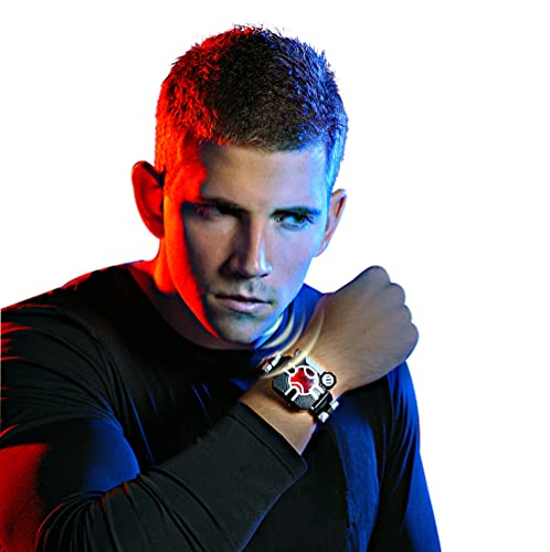 SpyX / Spy Recon Watch. 8-Function Spy Toy Watch: Led Spot Light, Stopwatch, Alarm, Decoder, Secret Message Paper & Capsules, and Motion Alarm. Perfect Addition for Your spy Gear Collection!