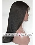 Chantiche Best Yaki Straight Human Hair Wigs for Black Women Glueless Brazilan Human Lace Front Wigs with Baby Hair