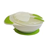 Baby Toddler Stay Put Suction Bowl (Green)
