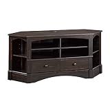 Sauder Harbor View Corner Entertainment Credenza, For TV's up to 60", Antiqued Paint finish