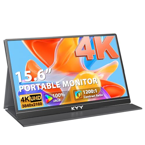 KYY 15.6 Inch 4K Portable Monitor