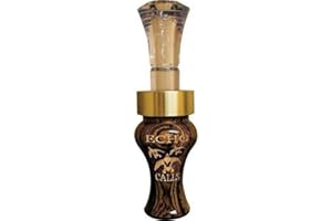 ECHO CALLS Echo Diamondwood Timber Double Reed Duck Call Bocote