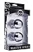 Master Series Extra Large Extreme Steel Benwa Balls, 2 Inch