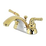 Kingston Brass KB2622B Naples 4-Inch Centerset