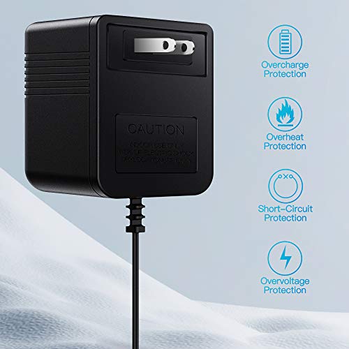 QIBOX Power Supply Adapter Compatible with Ring Video Doorbell, 18V Transformer Adapter Battery Charger Plug with 20 Ft Cable for Ring Doorbell Pro / Ring 2 / Ring Wi-Fi Enabled / Nest Hello Doorbell