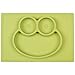 Galaxy 1 Piece Frog Silicone Placemat & Tray, Green