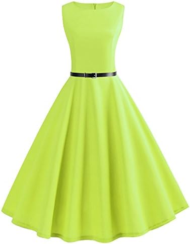 Womens Dresses Women's 1950s Vintage Rockabilly Swing Lace Cocktail Prom Mini Party Dress