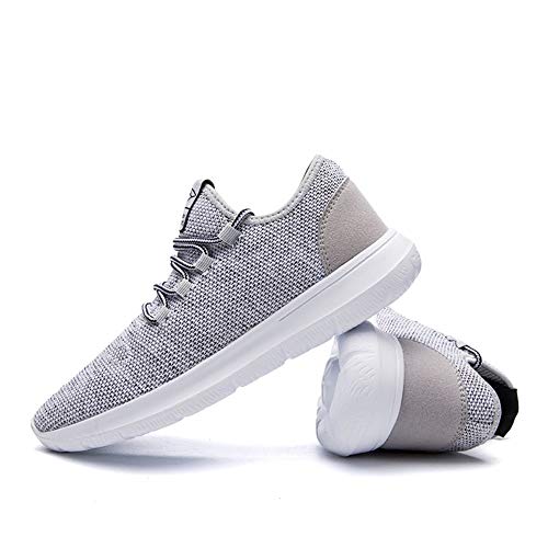 Srenket Mens Casual Athletic Sneakers Comfortable Running Shoes Light Tennis Zapatos Footwear for Men Walking Workout Gray45 - Thumbnail 5