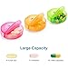 DANYING Large Pill Organizer 2 Times a Day, Weekly Pill Box, AM PM Pill Case, Rainbow Pill Container 7 Day, Twice A Day Vitamin Case