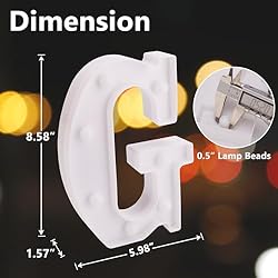 TRONSBOO LED Marquee Sign Light Up Letters, 26