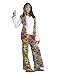 Forum Hippie Dippie Chick Woman's 60's Costume, Multi, One Size