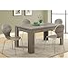Monarch Specialties , Dining Table, Dark Taupe Reclaimed-Look ,60