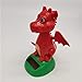 CHSHU Solar Powered Dancing Small Fire Dragon Toy Animal Solar Powered Dancing Dolls Swinging Animated Bobble Dancer Car Decor Desktop Figurines Car Dashboard Office Desk Home Decor Solar Toy (D)