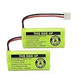 GEILIENERGY 2.4V Rechargeable Batteries Compatible with AT&T/Lucent BT18433 BT184342 BT-18433 BT-184342 BT-28433 BT-284342 BT-1011 BT-6010 BT-8000 BT-8001 BT-8300 Empire CPH-515D CPH515D(Pack of 2)