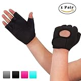 Nlife Power-Grip Half-finger SPORTS GLOVES,EXERCISE GLOVES Ideal For Cycling, Rowing, and Weightlifting