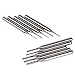 BQLZR 3.175mm Drill Bits Engraving Bits CNC PCB Machinery 0.6-1.5mm Pack of 10