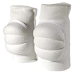 Cannon Sports Pro Series Volleyball Knee Pads, White, Large