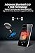 Dudios Single Stereo Earphone Bluetooth 5.0, Wireless in-Ear Mini Earbud with Mic 3.5 Hours Playtime Car Headphone with Charging Case Dual Pairing for iPhone and Android Smart Phonesthumb 1