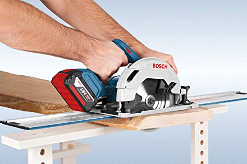 Bosch Professional 18V System Akku-Handkreissäge GKS 18V-57 G (kompatibel mit Führungsschiene, Schnitttiefe: 57 mm, inkl… – Bild 4