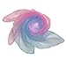 HOOPE 12pcs Dance Scarves Magic Square Juggling Silk Magic Tricks Performance Props Accessories Rhythm Band Scarf 24 by 24 Inches 12 Gradient Color, Great for Play or for Kids Therapy