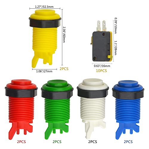 10x Stößelstangen 1,2x210 Mm + 5x Nylon-Steuerhörner 21x11 Mm – Für RC Flugzeuge & Modellbau