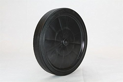 Roll-Tech 10"x2" SnapLock Trash Can Wheel with 2" Offset & 5/8 Bore - Thumbnail 3