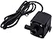 Yeeco Water Pump Submersible Fountain DC 12V 3.6W 120L/H Ultra Quiet Fountain Water Pump Electric Brushless Pump with 6.5 High Lift for Aquarium Fish Tank Pond