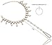 Bellady 1 Pair Pearl Barefoot Foot Jewelry Anklet for Sandals& Beach Wedding,Golden