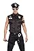Dreamgirl Adult Mens Dirty Cop Officer Costume, Dirt Cop Officer Ed Banger Halloween Costume - Medium