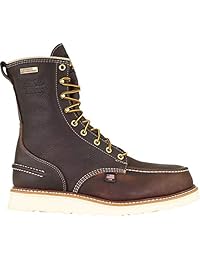 Thorogood 1957 Series - Botas de seguridad impermeables para hombre con puntera de mocasín de 8 pulgadas, cuña MAXwear