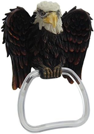 EST Giftland Bald Eagle Hanging Towel Holder