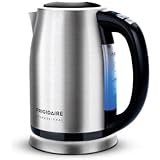 Frigidaire Professional Stainless Programmable Water Kettle Cordless, 1.7-Liter