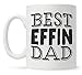Funny Dad Coffee Mug, Fathers Day Gift from daughter son wife, Papa Birthday Cup