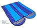 Outdoorsman Lab XL Sleeping Bag for Adults & Kids - All Seasons Warm & Cool Weather - Ultralight (3.3 Lbs),Compact & Portable Camping Gear - for Backpacking, Hiking & Travel - with Compression Sack