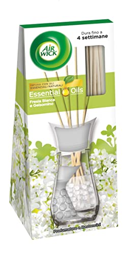 Air Wick Fresia Bianca e Gelsomino Profumatore ambiente bastoncini 25 ml
