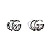 tianshiya Women's Fashion Earrings Double T Designed Ear Stud with Multi-Options (GG-Shinny)