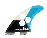 FCS II AM PC Tri Fin Set - Large, Teal / Black