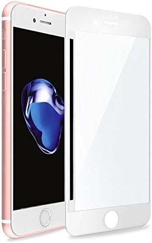 Screen Protector,CHAIHUO 5D Curved Edge Full Cover Screen Protector Film For iPhone 7 7P 8 8P 9H Hard (iphone8p 5D white)