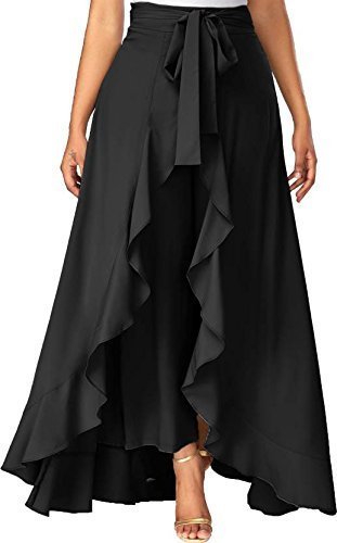 dudi's ruffle plazo pants xl
