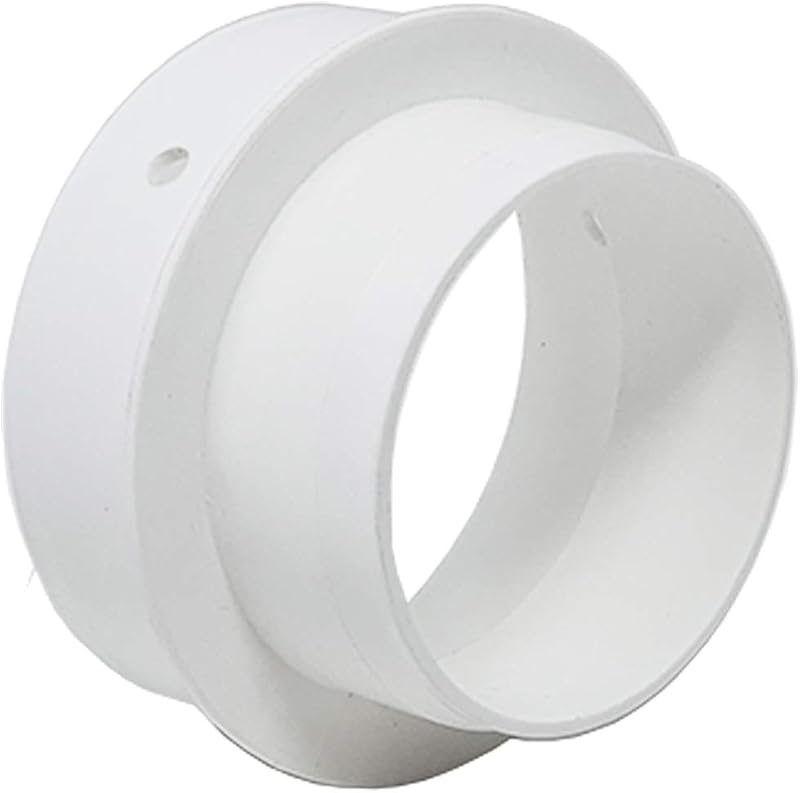 Kair Ducting Reducer 100mm to 80mm Ducting Connector Ventilation