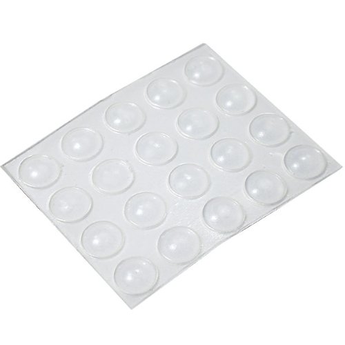 Bump Dots Large Clear Round 35 per Package Beauty