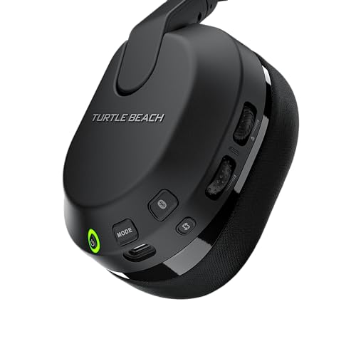 Turtle Beach Stealth 600 Auriculares inalámbricos multiplataforma amplificados para juegos para Xbox Series X|S, Xbox One, PC, PS5, PS4 y dispositivos móviles - Bluetooth, batería de 80 horas, micrófono con cancelación de ruido - Negro
