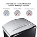 Bonsaii 16-Sheet Micro-Cut Paper and Credit Card Shredder, 20 Minutes Running Time, 60 dB Low Operation Noise, 6.6 Gallons Basket and 4 Casters (C222-B)