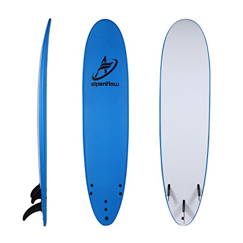 8' Surfboard Soft Top Foamie Surf Boards Surfing Beach Ocean High