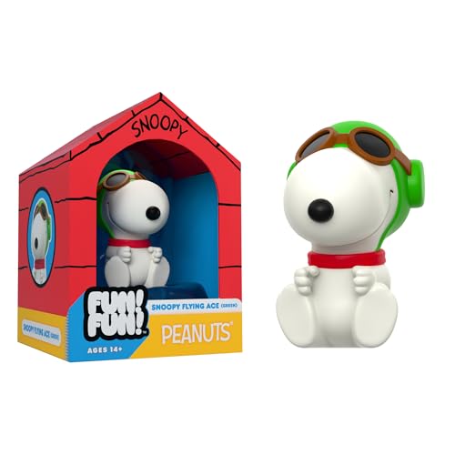 Super7 Fun! Fun! Peanuts Snoopy Flying Ace (Green Hat) Vinyl Figure - 5" Peanut…