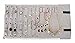 WODISON Suede Travel Jewelry Roll up Bag Case Rolling Ring Necklace Earring Organizer Large for Gift Idea