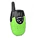 Radio Walkie Talkie Funny Gifts & Durable Outdoor Pretent Play Cool Audio Toys for Kids, Long Range Chargeable Two Way A7 Mini Walkie Talkies Radios Twin Pack (Green)