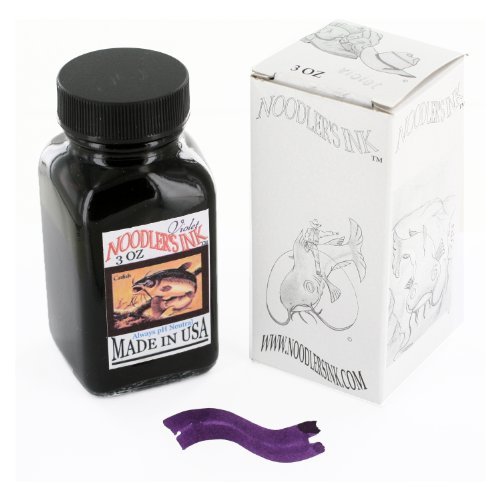 Noodler's Ink Fountain Pen Bottled Ink, 3oz, Violet